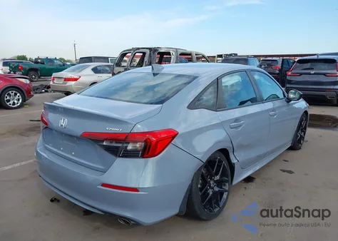 2022 Honda Civic Sport z USA, uszkodzony, nr VIN 2HGFE2F52NH571035